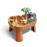 Step2 Dino Dig Sand & Water Table | Kids Water Play Table with Toy Accessory Set
